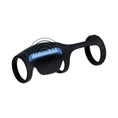 CURVE NOVELTIES - JOCK ENHANCERS BLITZ MANGA VIBRATÓRIA PARA PENIS COM ANEL E COMANDO