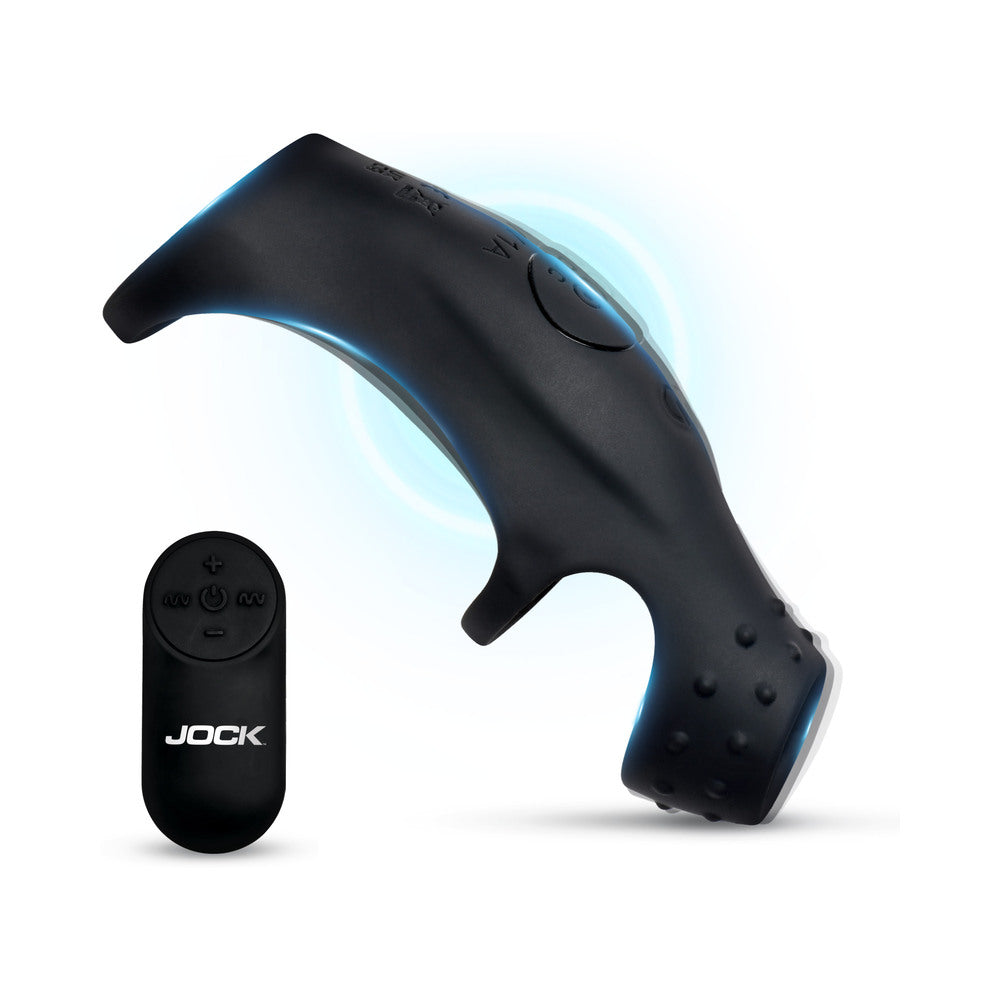 CURVE NOVELTIES - JOCK ENHANCERS RUSH VIBRATING PENIS SLEEVE C-RING COM COMANDO