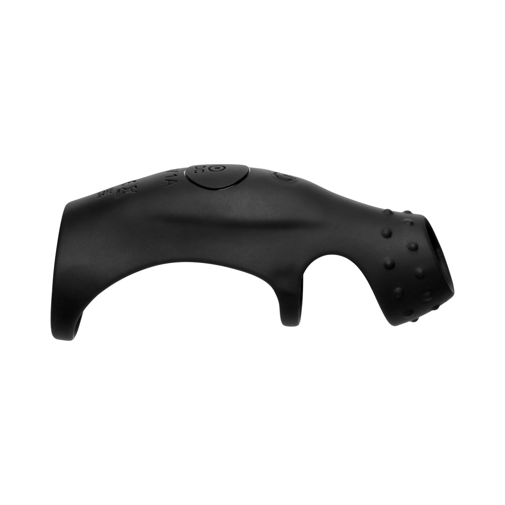 CURVE NOVELTIES - JOCK ENHANCERS RUSH VIBRATING PENIS SLEEVE C-RING COM COMANDO