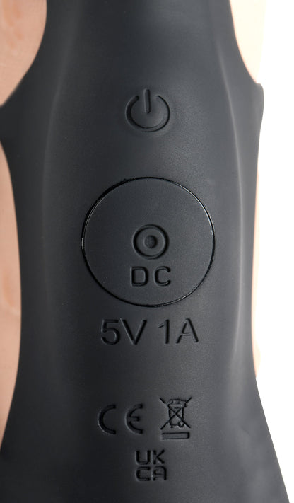 CURVE NOVELTIES - JOCK ENHANCERS RUSH VIBRATING PENIS SLEEVE C-RING COM COMANDO