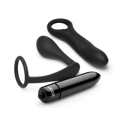 CURVE NOVELTIES - CONJUNTO DE VIBRADORES DE PRÓSTATA EM SILICONE P-SPOTTER COM EFEITO PUSH-UP