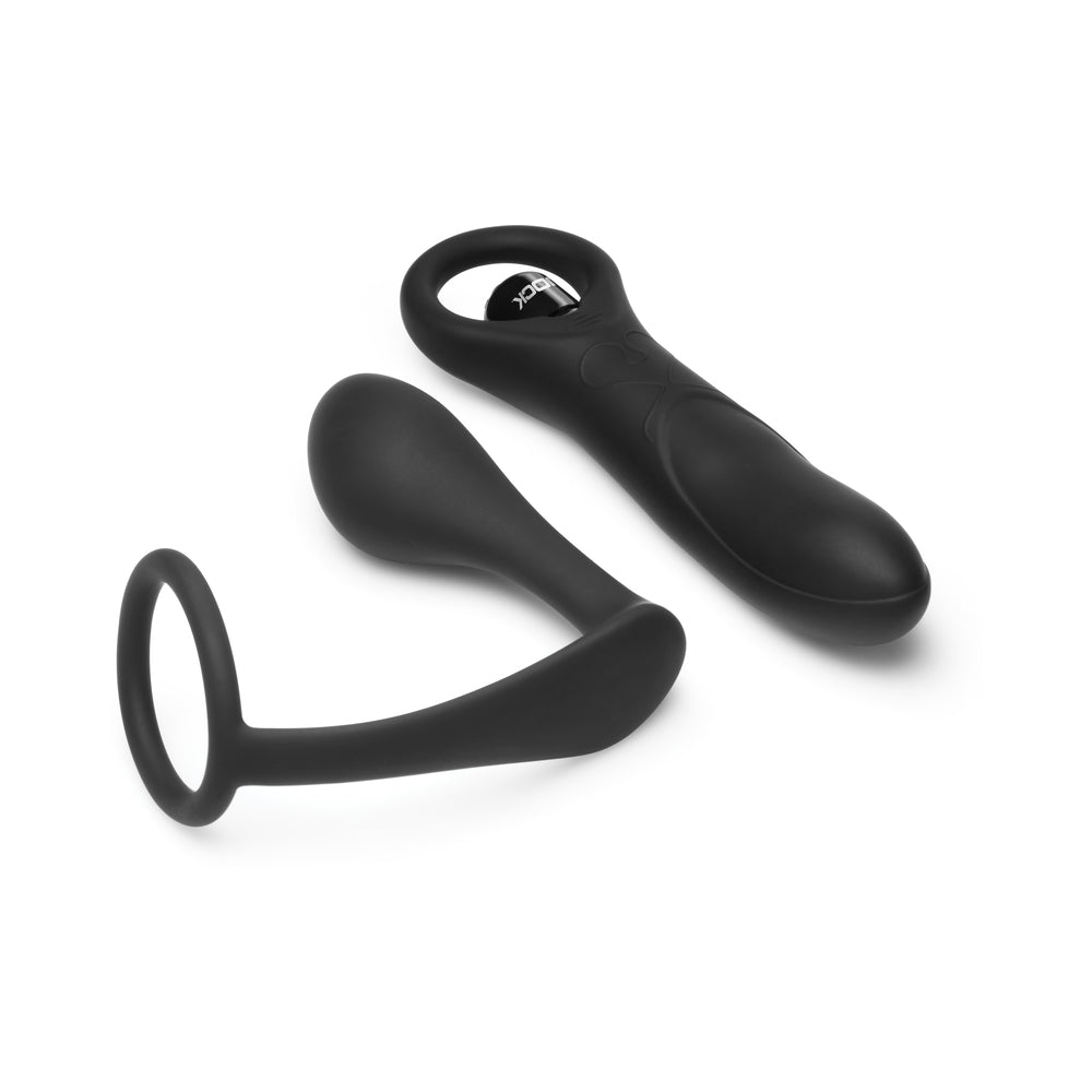 CURVE NOVELTIES - CONJUNTO DE VIBRADORES DE PRÓSTATA EM SILICONE P-SPOTTER COM EFEITO PUSH-UP