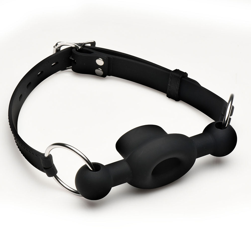XR BRANDS - MASTER SERIES MORDILHO DE SILICONE COM FECHO