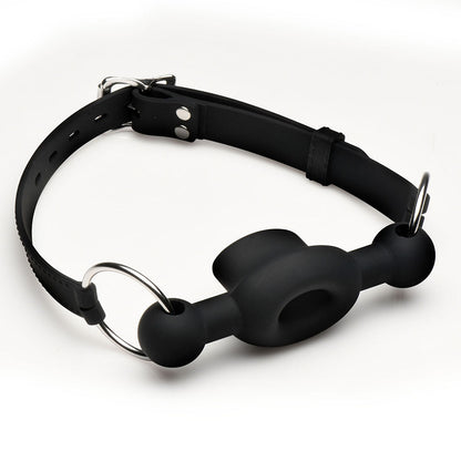 XR BRANDS - MASTER SERIES MORDILHO DE SILICONE COM FECHO
