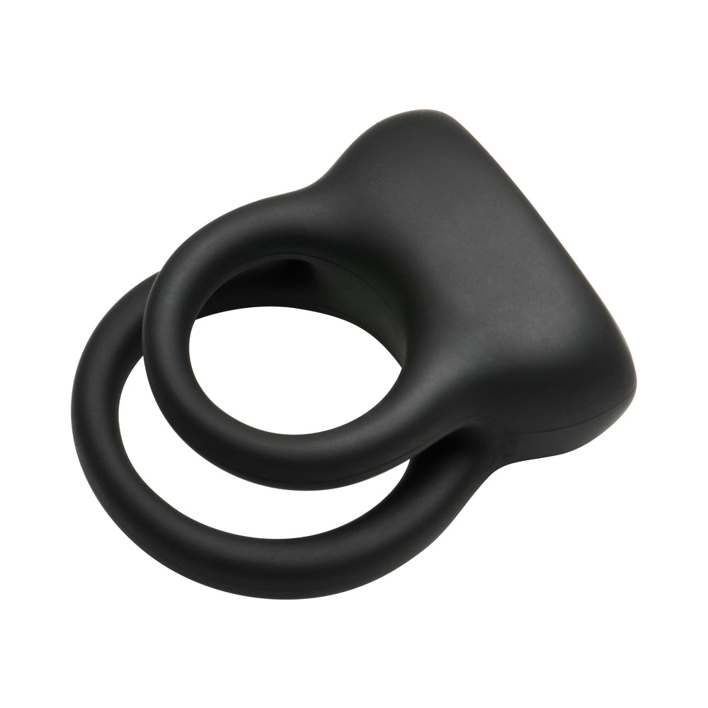 CURVE NOVELTIES - ANEL DUPLO EM SILICONE COM VIBRADOR PARA EREÇÃO JOCK ENHANCERS