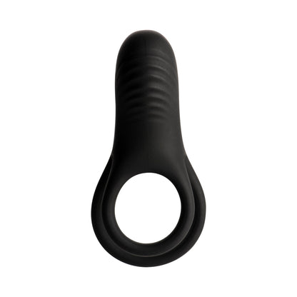 CURVE NOVELTIES - ANEL PENIAN VIBRATÓRIO EM SILICONE COM ESTIMULADOR CLITORIDIANO