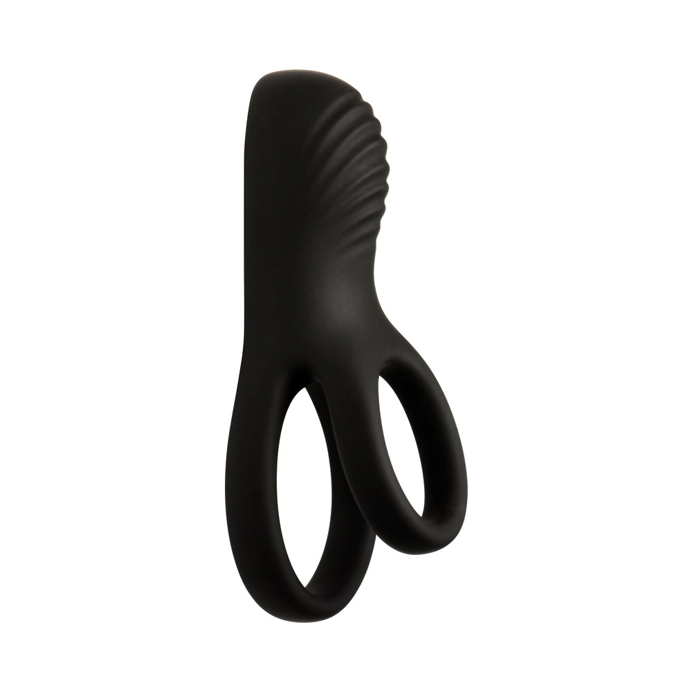 CURVE NOVELTIES - ANEL PENIAN VIBRATÓRIO EM SILICONE COM ESTIMULADOR CLITORIDIANO