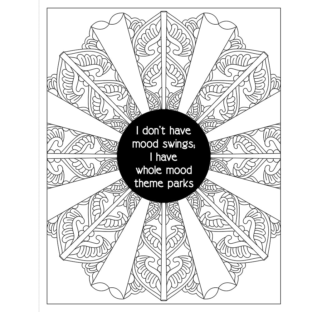 INGRAM - F*CK MENOPAUSE: UM LIVRO DE COLORIR COM BORDÕES E MANDALAS RELAXANTES PARA ARREFECER O FOGO INTERIOR
