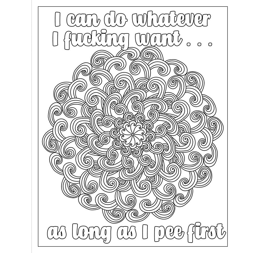 INGRAM - F*CK MENOPAUSE: UM LIVRO DE COLORIR COM BORDÕES E MANDALAS RELAXANTES PARA ARREFECER O FOGO INTERIOR