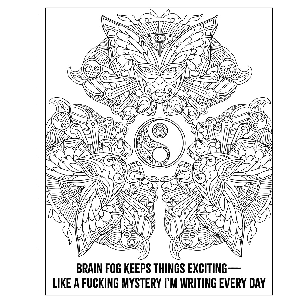 INGRAM - F*CK MENOPAUSE: UM LIVRO DE COLORIR COM BORDÕES E MANDALAS RELAXANTES PARA ARREFECER O FOGO INTERIOR