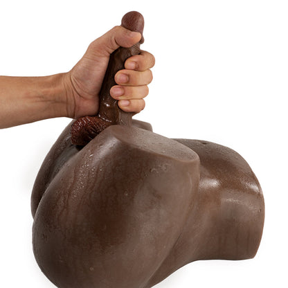 CAMTOYZ - RAW REALISTIC TORSO NAYSA CHOCOLATE