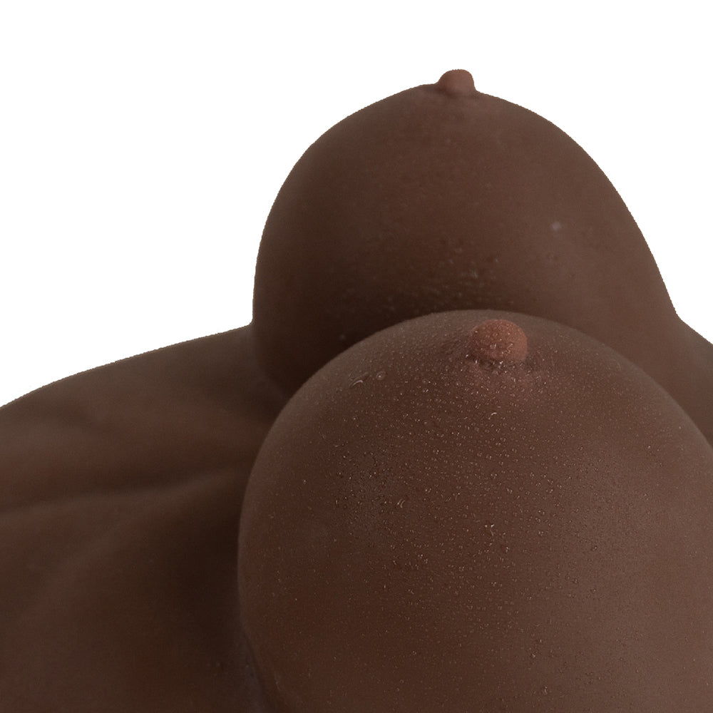 CAMTOYZ - RAW REALISTIC TORSO RUPOL CHOCOLATE