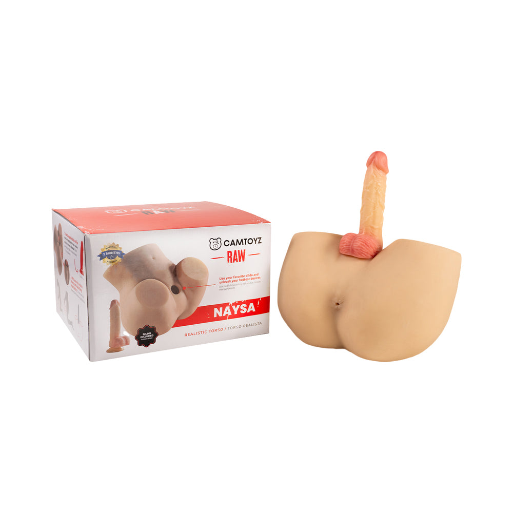 CAMTOYZ - RAW REALISTIC TORSO NAYSA VANILLA