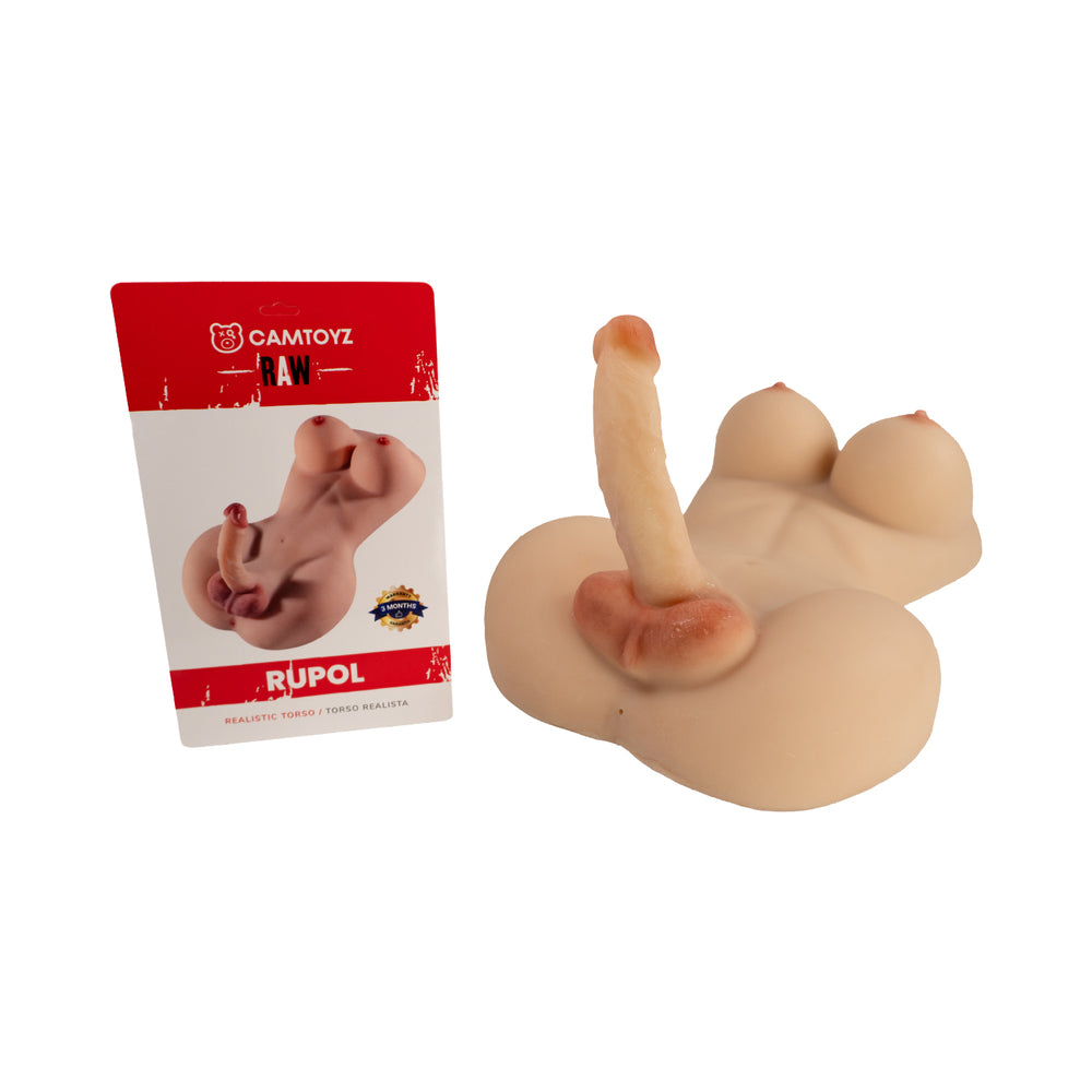 CAMTOYZ - RAW REALISTIC TORSO RUPOL VANILLA