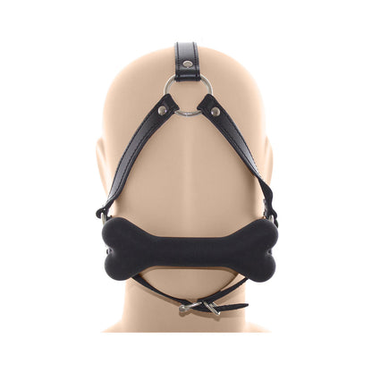 PLE'SUR - FACE HARNESS DOG BONE GAG