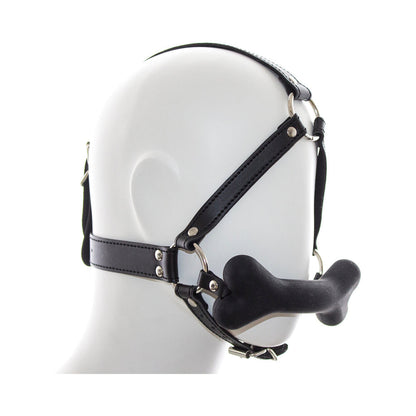 PLE'SUR - FACE HARNESS DOG BONE GAG