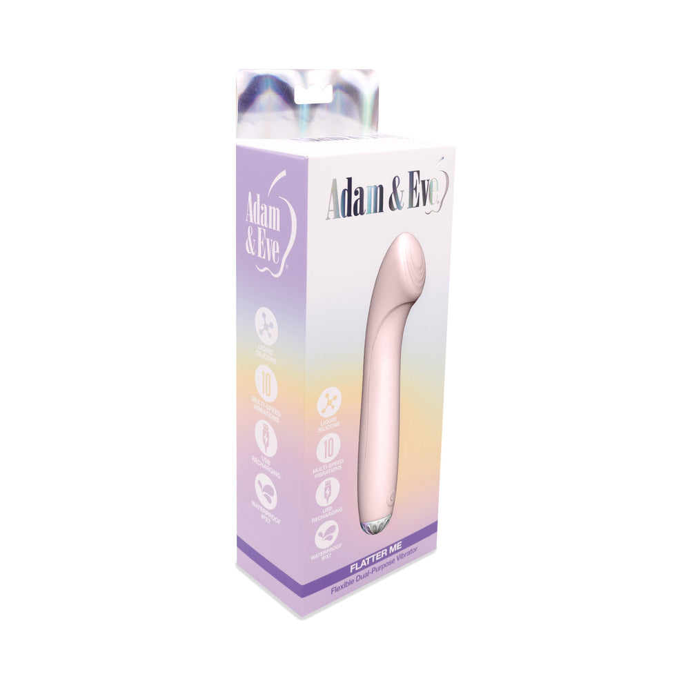 ADAM & EVE - FLATTER ME FLEXIBLE DUAL-PURPOSE VIBRATOR