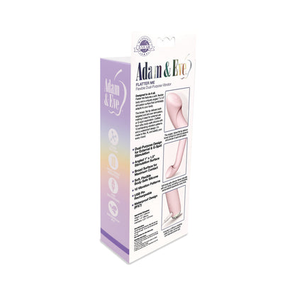 ADAM & EVE - FLATTER ME FLEXIBLE DUAL-PURPOSE VIBRATOR