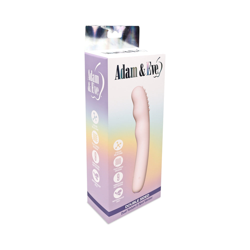 ADAM & EVE - DOUBLE SIDED DUAL-TEXTURE G-SPOT VIBRATOR