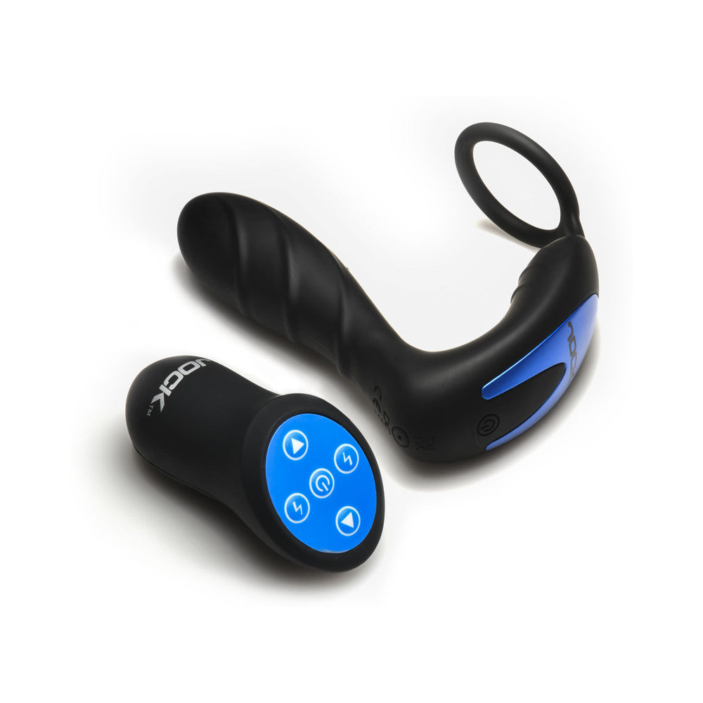 CURVE NOVELTIES - JOCK ELECTRO SHOCKWAVE E-STIM ANAL PLUG WITH C-RING