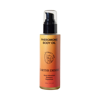 EYE OF LOVE - ÓLEO CORPORAL COM FEROMONAS ATTRACT HER EARTH'S DESIRE 4 OZ. (APLICADOR)