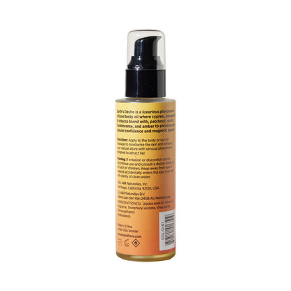 EYE OF LOVE - ÓLEO CORPORAL COM FEROMONAS ATTRACT HER EARTH'S DESIRE 4 OZ. (APLICADOR)