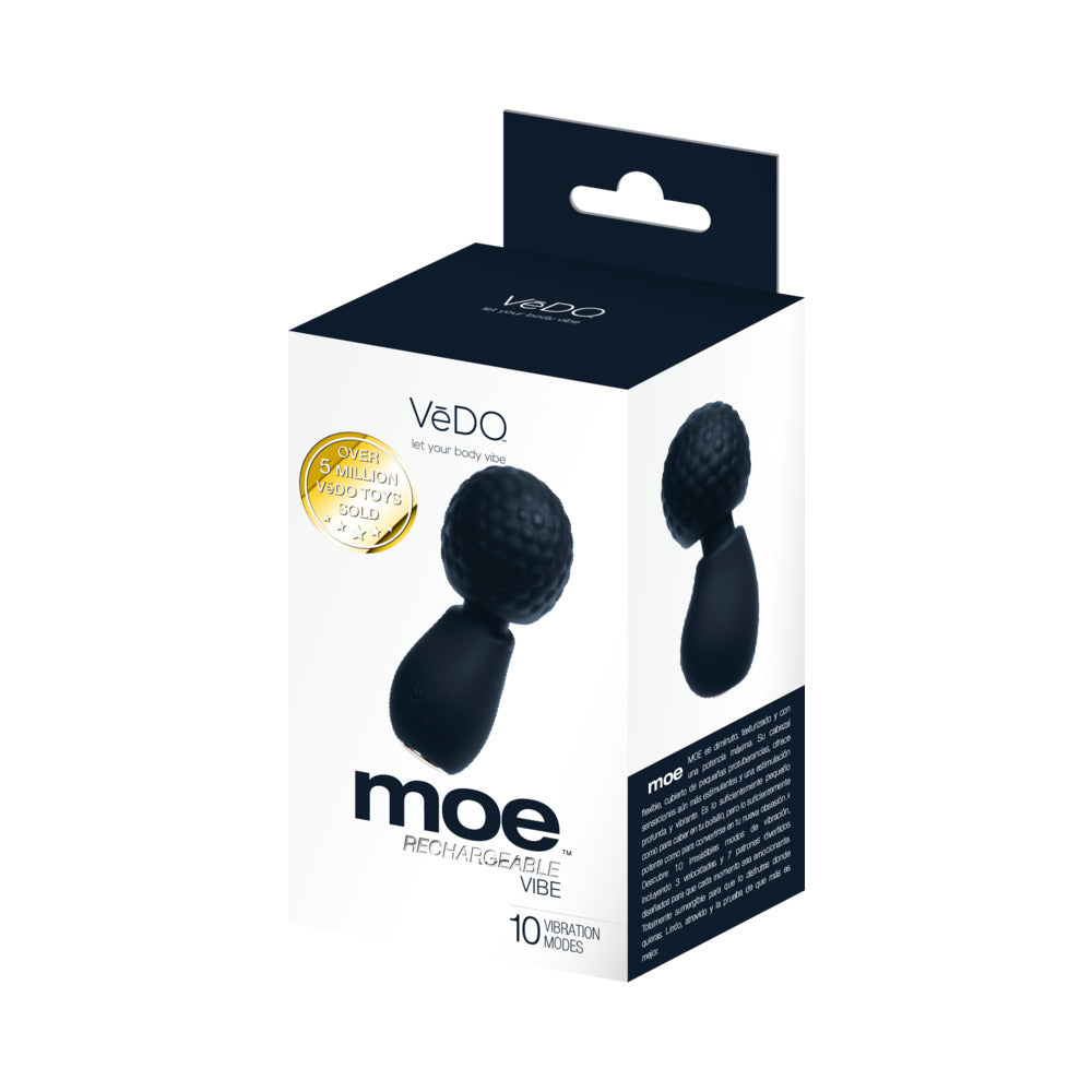VEDO - MOE RECHARGEABLE EXTRA MINI WAND PRETO