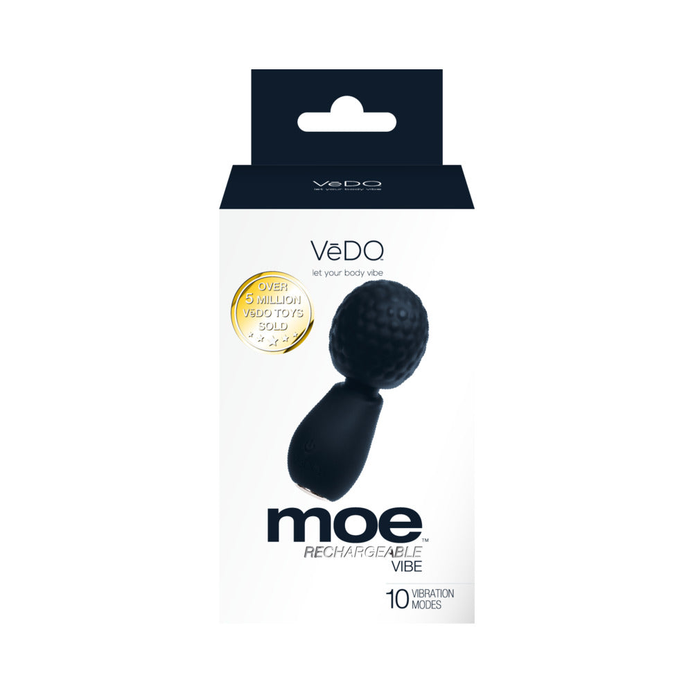 VEDO - MOE RECHARGEABLE EXTRA MINI WAND PRETO