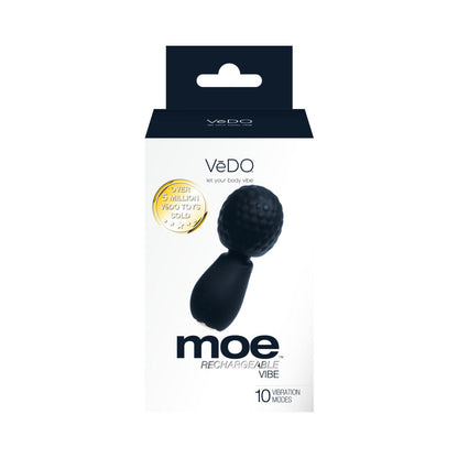 VEDO - MOE RECHARGEABLE EXTRA MINI WAND PRETO