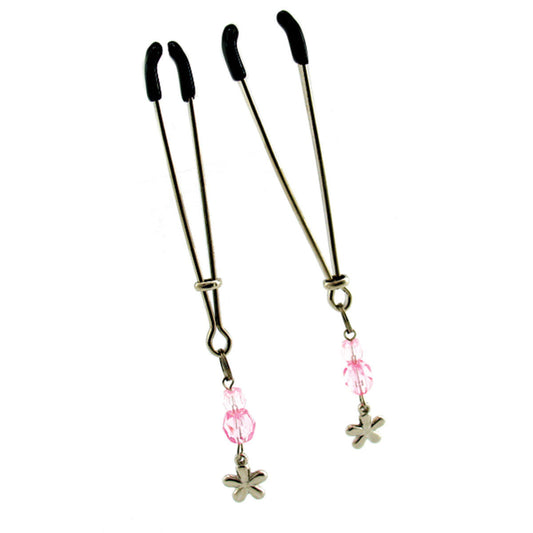 PHS INTERNATIONAL - SEX KITTEN TWEEZER CLAMPS PINK FLOWER