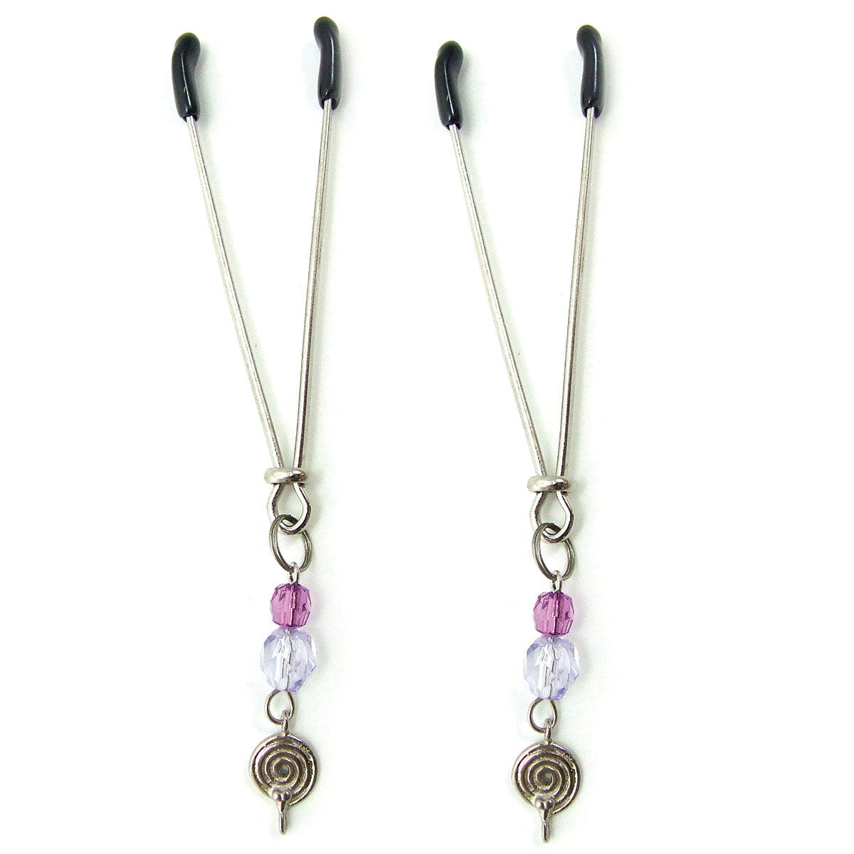 PHS INTERNATIONAL - SEX KITTEN CLAMPS VIOLETA COM ESPIRAIS