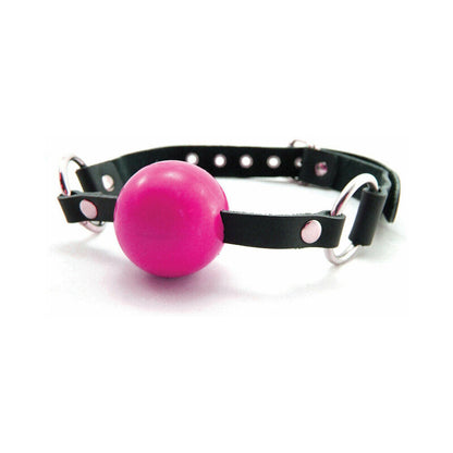 PHS INTERNATIONAL - SEX KITTEN SILICONE BALL GAG ROSA