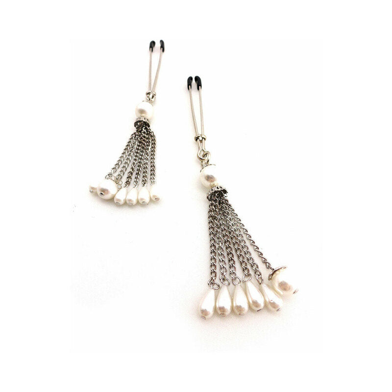 PHS INTERNATIONAL - BIJOUX DE NIP PEARL TASSEL NIPPLE CLAMPS