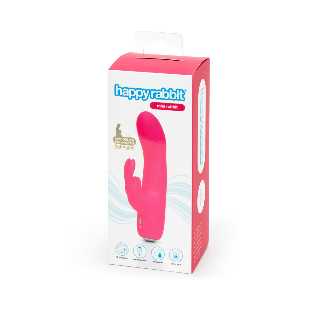 HAPPY RABBIT - MINI RABBIT VIBRATOR PINK