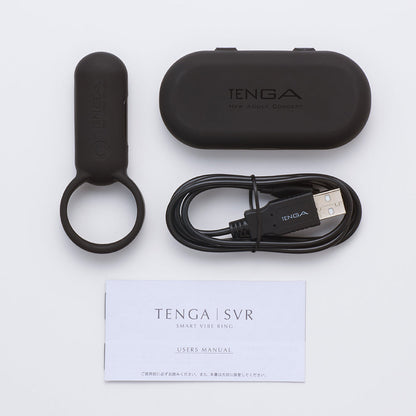 TENGA - ANEL VIBRADOR INTELIGENTE SVR PRETO