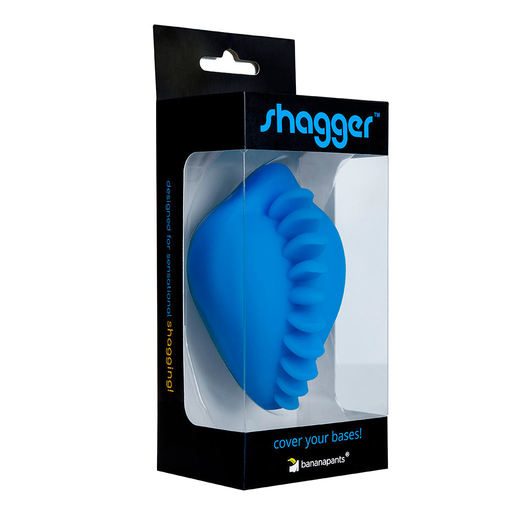 BANANA PANTS - SHAGGER BLUE AZURE