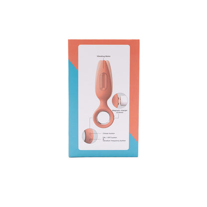 EMOJIBATOR - ORVILLE VIBRATING ANAL PLUG