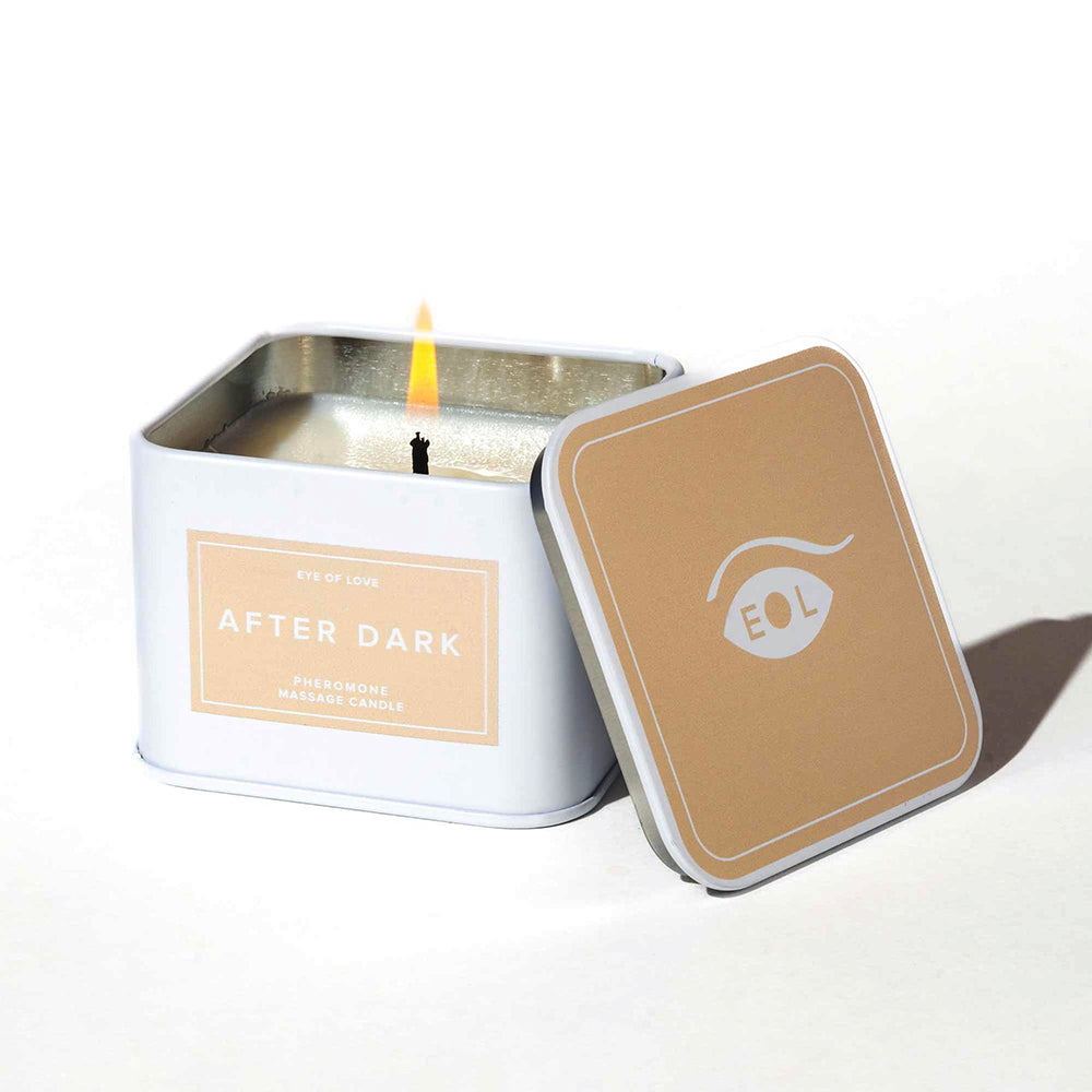 EYE OF LOVE - AFTER DARK ATTRACT HIM PHEROMONE MASSAGE CANDLE