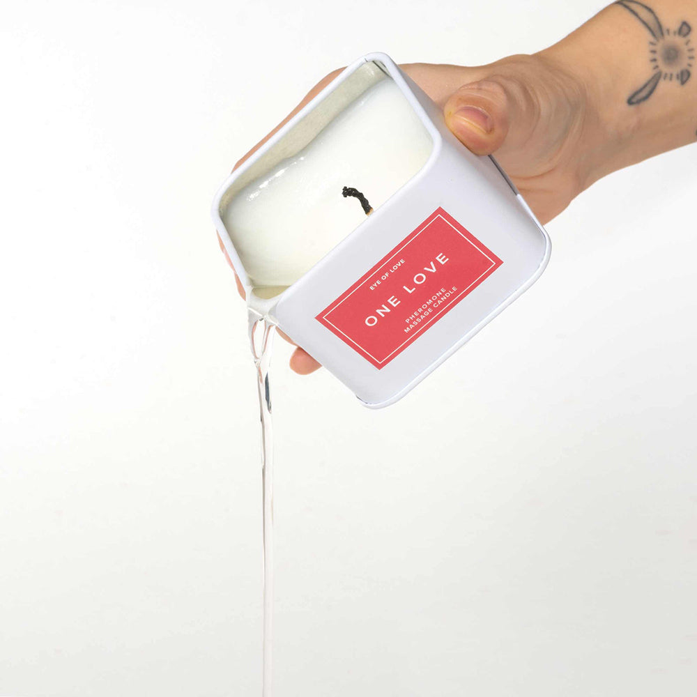EYE OF LOVE - ONE LOVE ATTRACT HIM PHEROMONE MASSAGE CANDLE