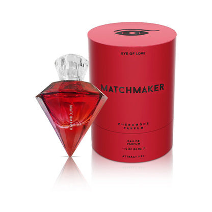EYE OF LOVE - MATCHMAKER RED DIAMOND ATTRACT HER LGBTQ PHEROMONE PARFUM 1 OZ.