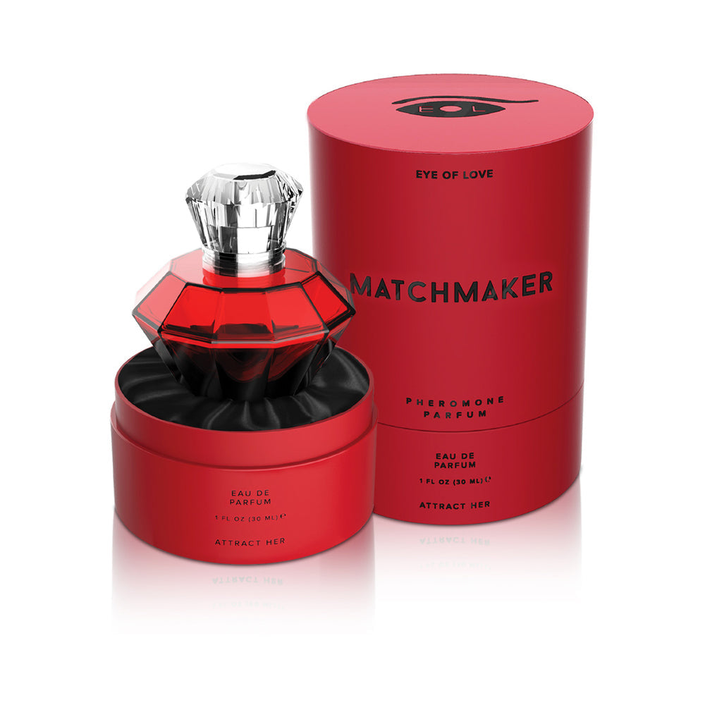 EYE OF LOVE - MATCHMAKER RED DIAMOND ATTRACT HER LGBTQ PHEROMONE PARFUM 1 OZ.