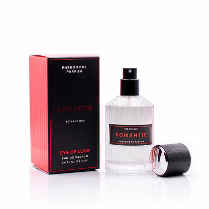 EYE OF LOVE - ROMANTIC ATTRACT HER PHEROMONE PARFUM 1.67 OZ.
