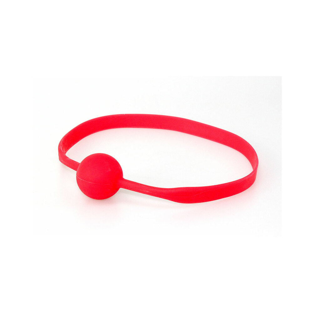 CREATIVE CONCEPTIONS - QUICKIE BALL GAG MEDIUM RED