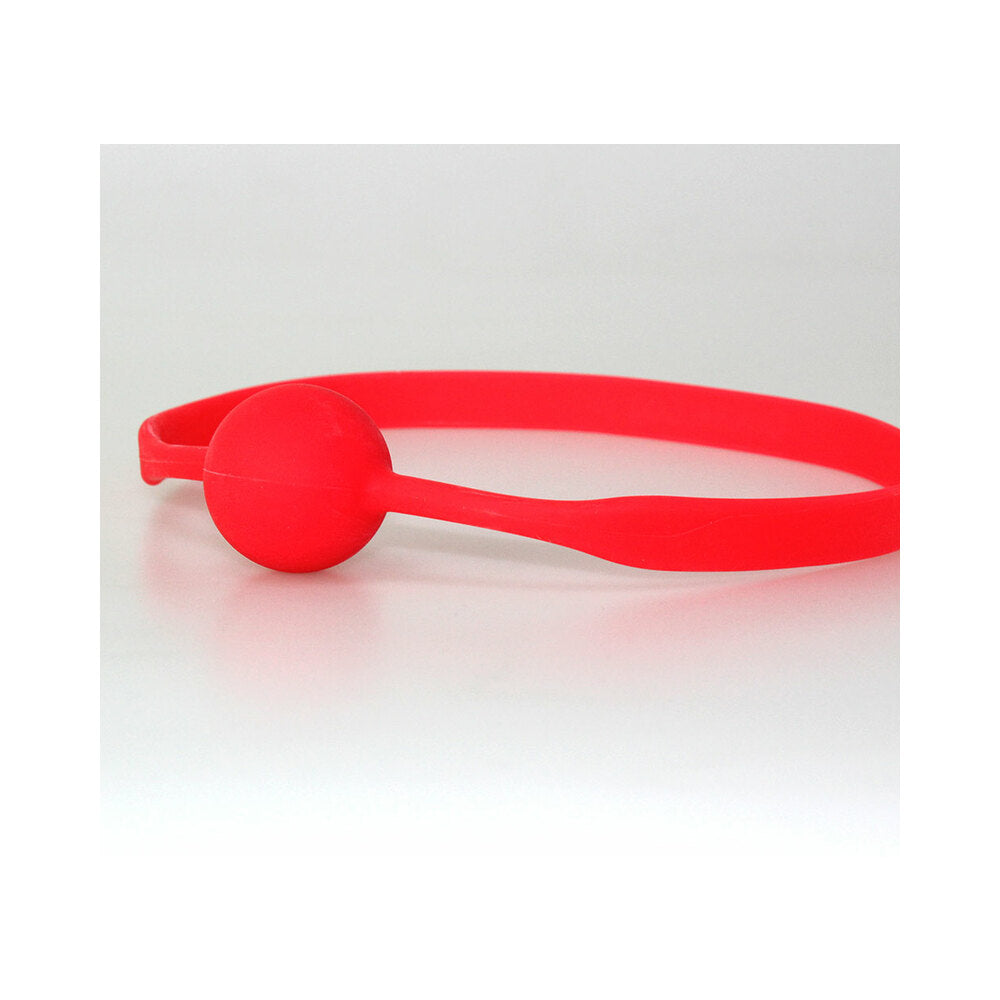 CREATIVE CONCEPTIONS - QUICKIE BALL GAG MEDIUM RED