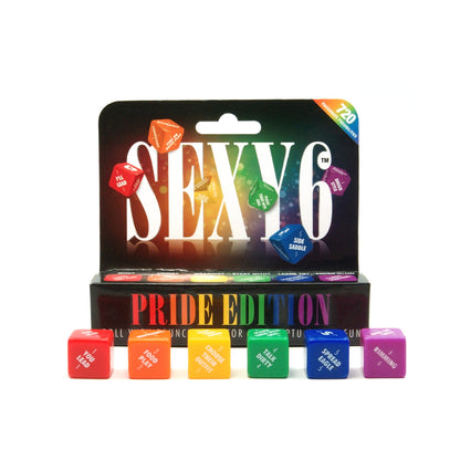 CREATIVE CONCEPTIONS - SEXY 6 PRIDE EDITION DICE GAME