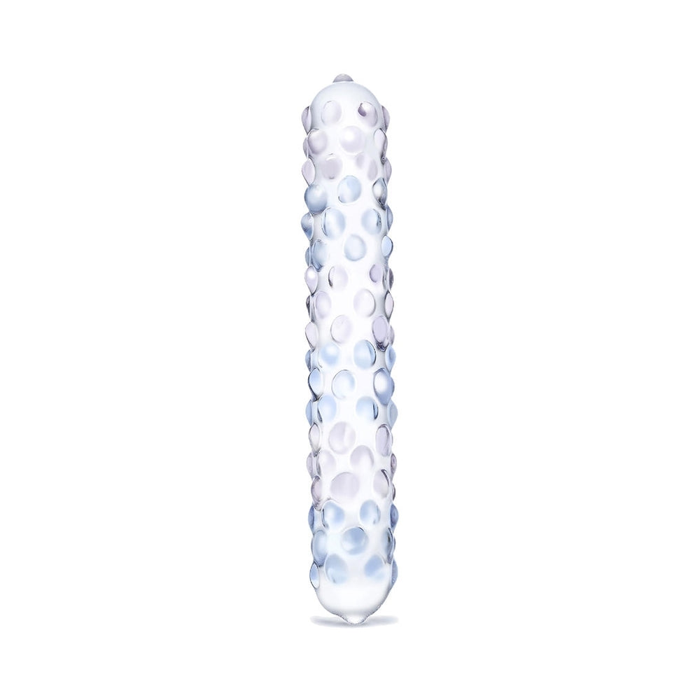 ELECTRIC EEL - DILDO NUBBY GLAS PURPLE ROSE 7 POL.