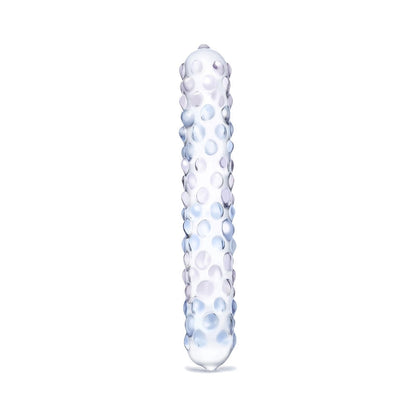 ELECTRIC EEL - DILDO NUBBY GLAS PURPLE ROSE 7 POL.
