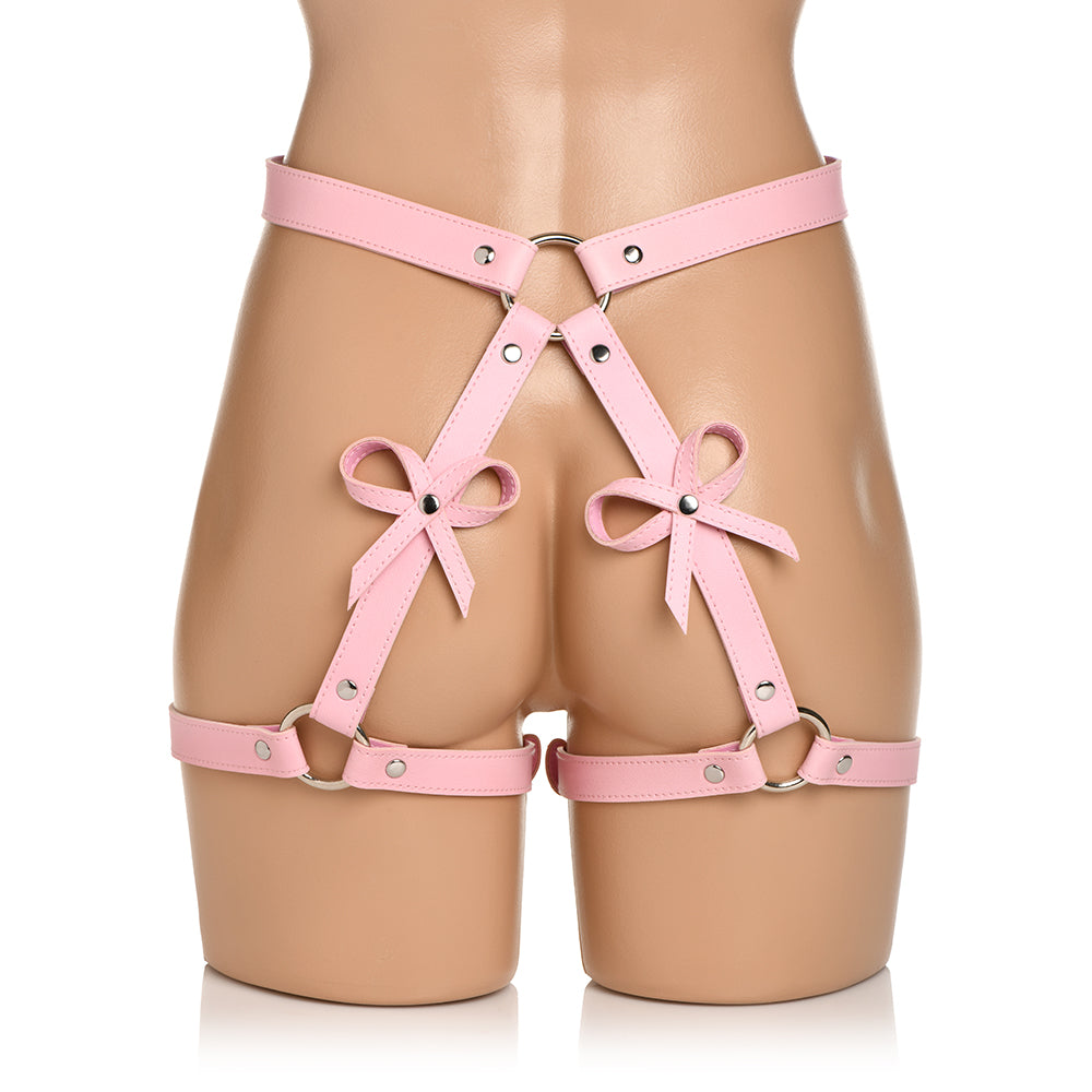 XR BRANDS - ARNÊS DE BONDAGE RIGOROSO COM LAÇOS 2XL