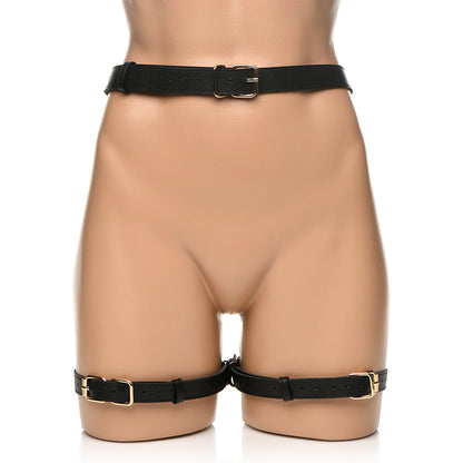 XR BRANDS - ARNÊS DE BONDAGE RIGOROSO COM LAÇOS 2XL