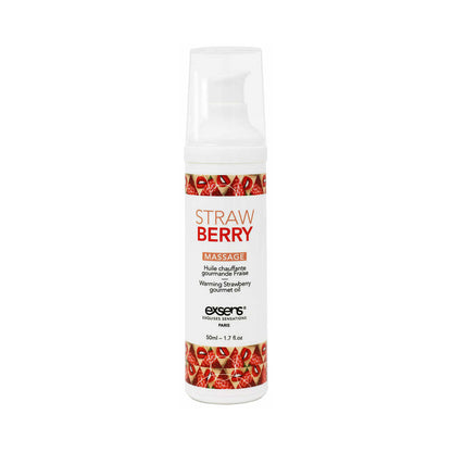 EXSENS - ÓLEO DE MASSAGEM AQUECEDOR MORANGO 50 ML